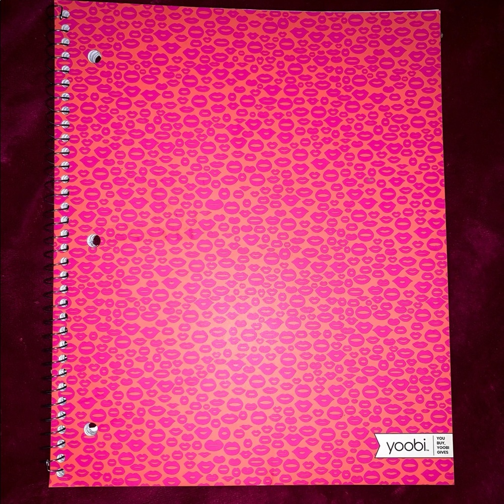 Bundle of Yoobi notebook, highlighters, and pack of 24 pencils